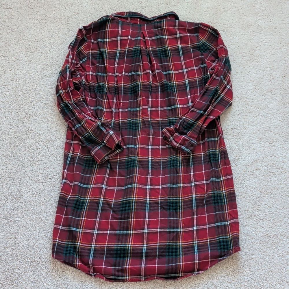 The Company Store Plaid Robe Size L - Picture 7 of 8
